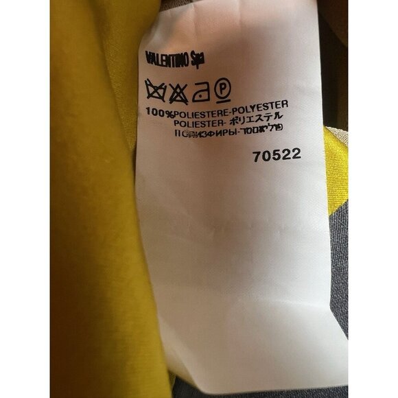 valentino colorblock dress 40/ 4 - Picture 11 of 16